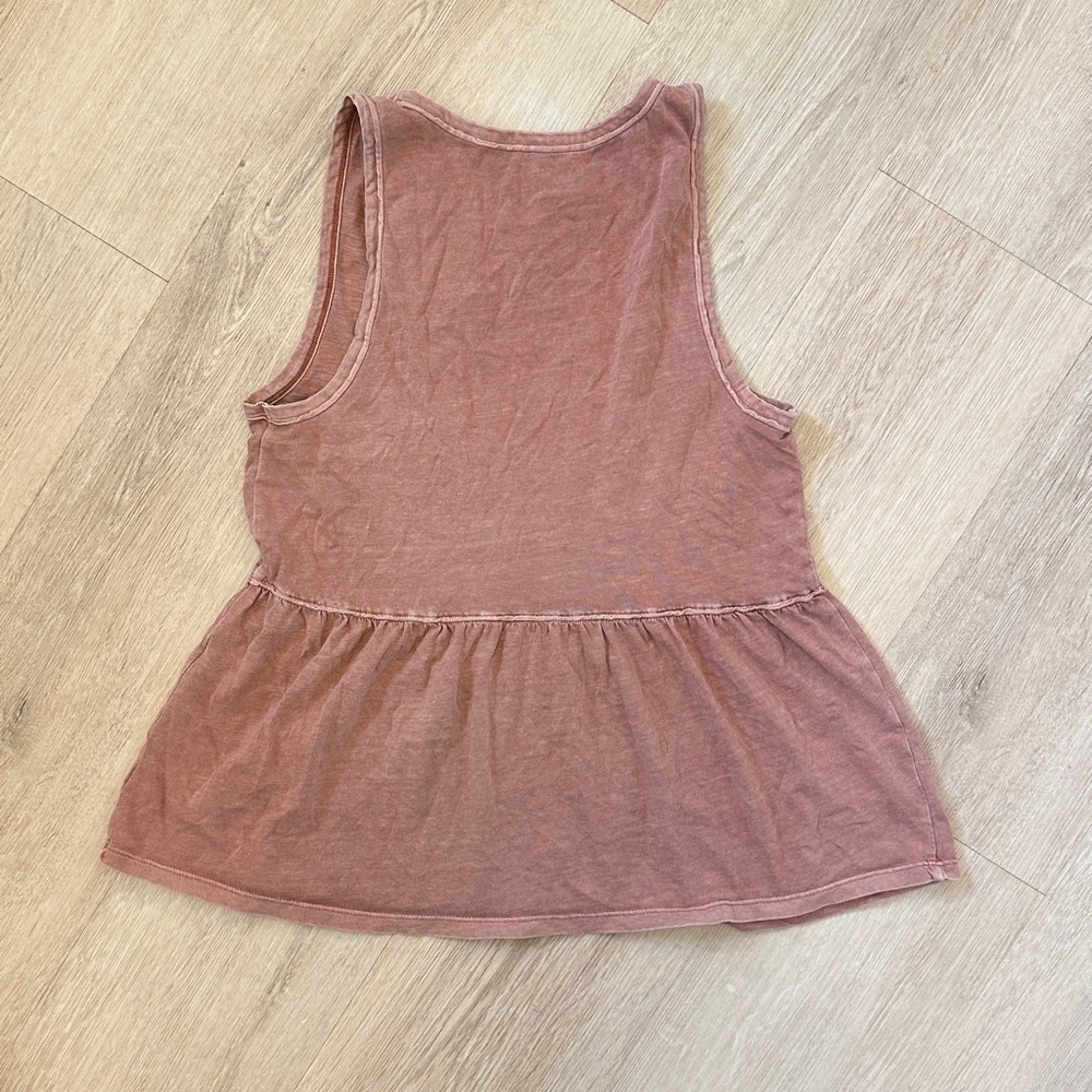 American Eagle Ruffle Tank Top - Picture 2 of 2